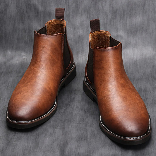 Slip On Handcrafted Boots